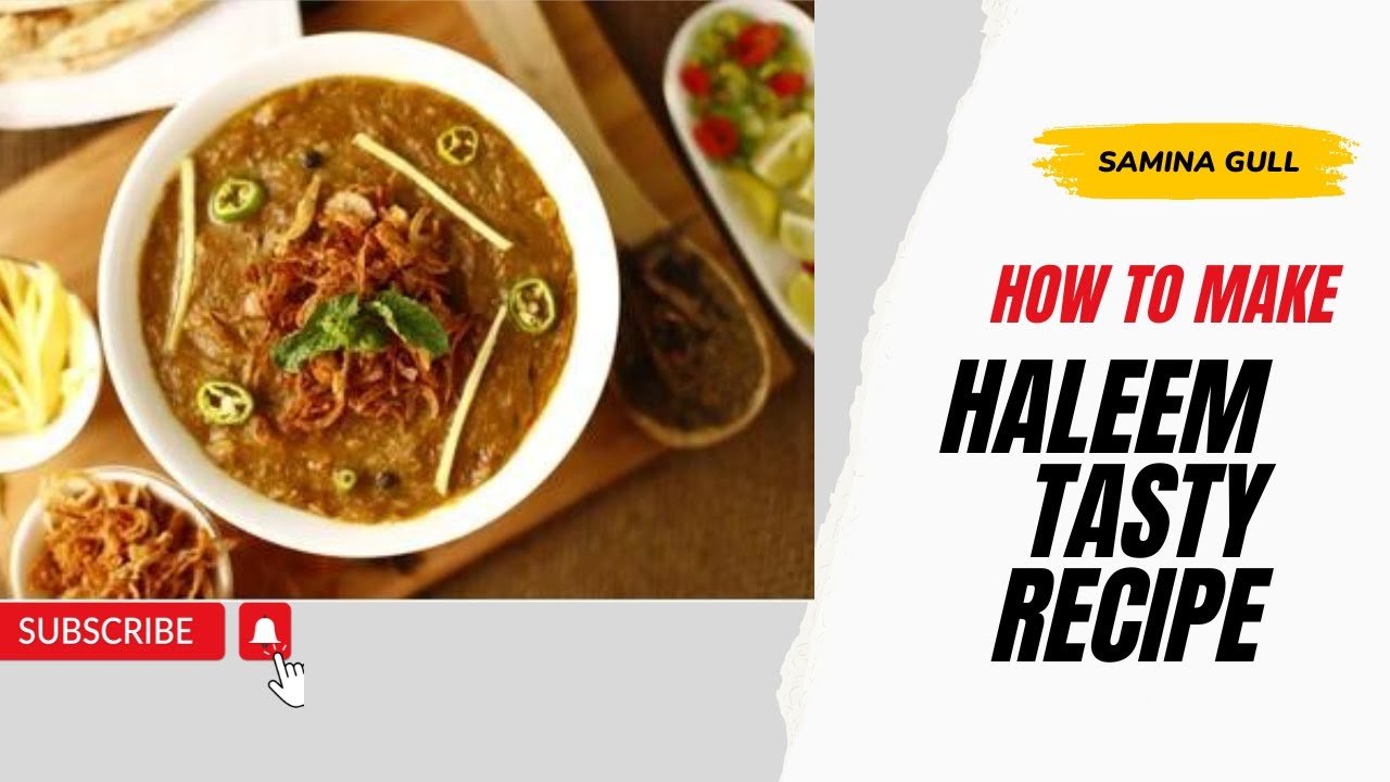 Haleem Recipe YouTube