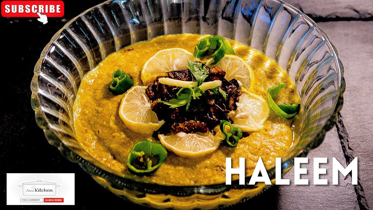 BEST HALEEM RECIPE QUICK AND EASY ENGSUB YouTube
