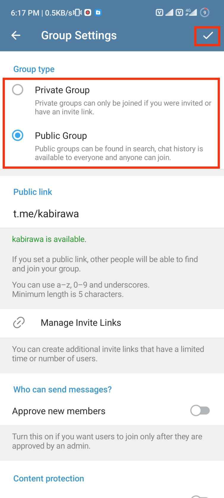 How to Create a Telegram Group GeeksforGeeks