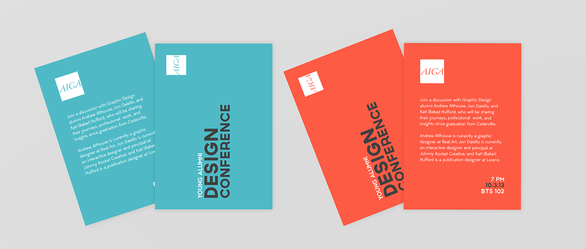 AIGA Event on Behance