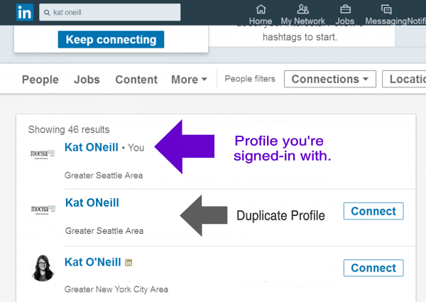 Merging or Deleting Duplicate LinkedIn Accounts Hosting CT How to