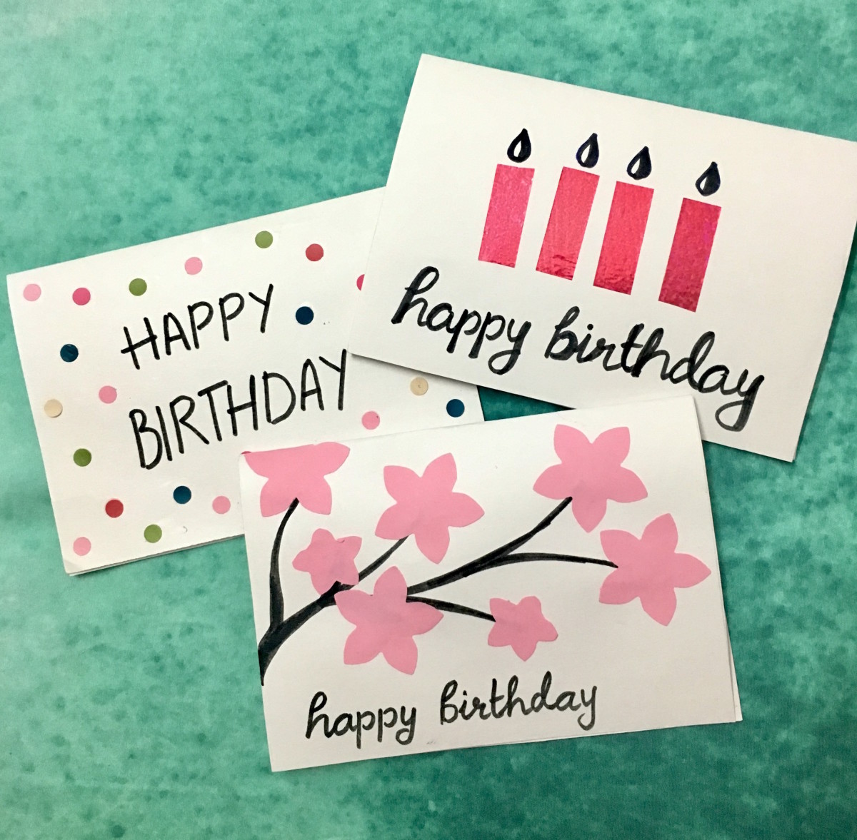 3 Easy 5Minute DIY Birthday Greeting Cards HubPages