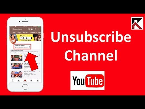 How To Unsubscribe From YouTube Channel YouTube