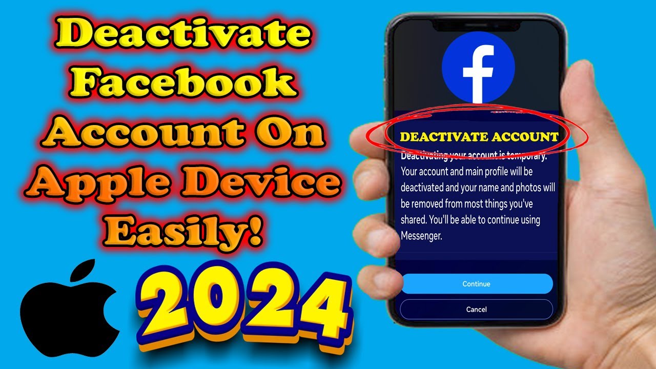 10 Easy Steps To Deactivate Facebook Account On Your Iphone Device 11