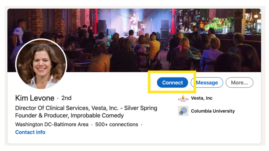 What is the difference between follow and connect on LinkedIn Louise