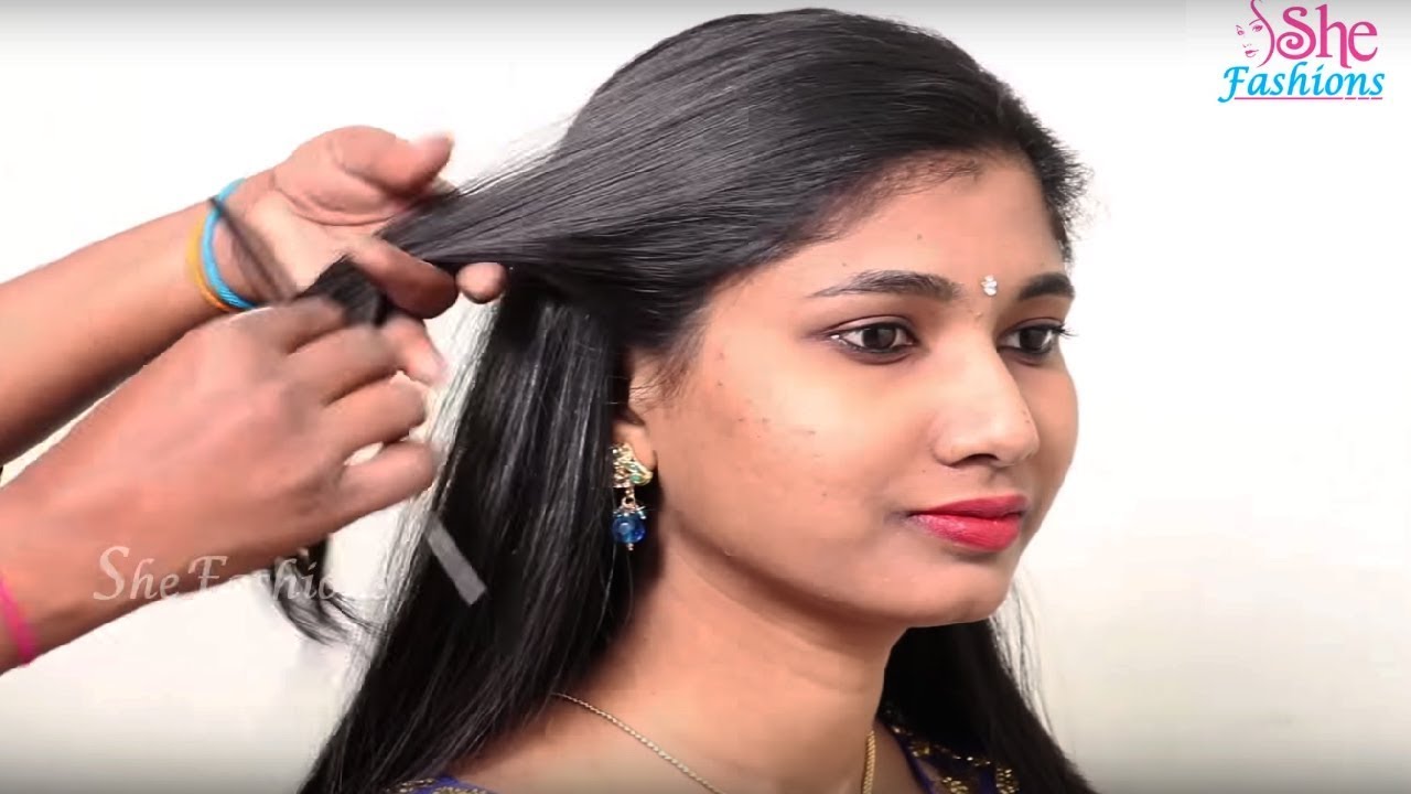 5 Easy Hairstyles for long hair step by step tutorial simple