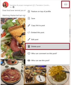 How to Delete Post on LinkedIn CUFinder Blog