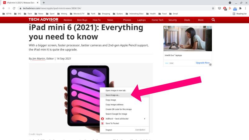 How To Copy Save Images On A Chromebook Tech Advisor