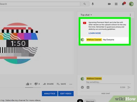 How to Premiere a Video on YouTube 8 Steps with Pictures