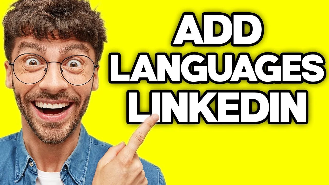 How To Add Languages To Your LinkedIn Profile 2023 YouTube