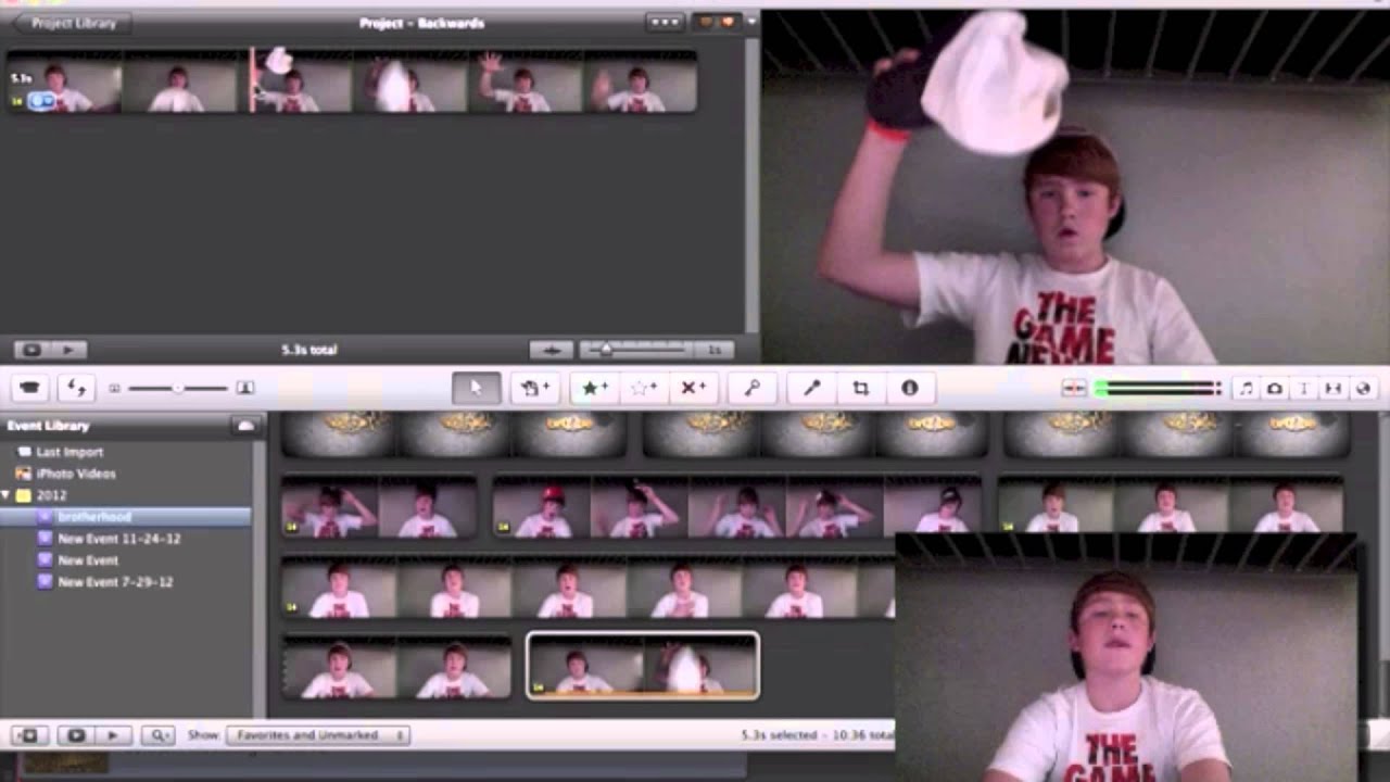 Backwards Video Tutorial YouTube