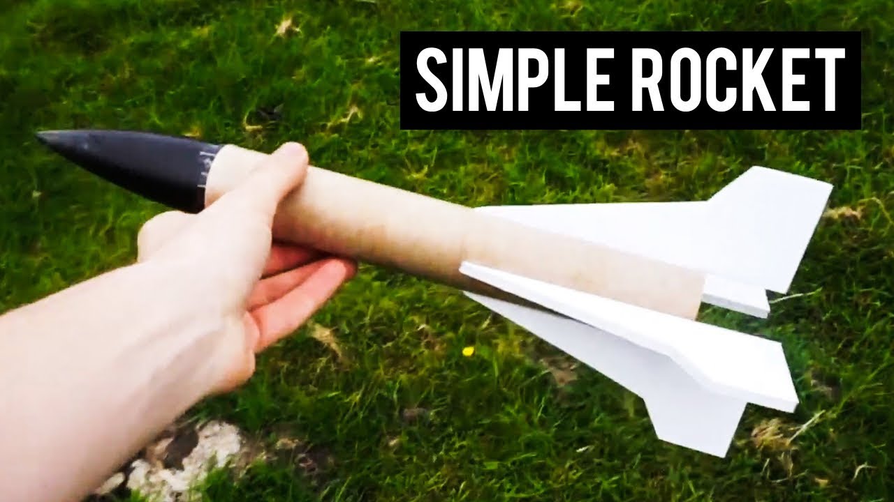 Simple Model Rocket  YouTube