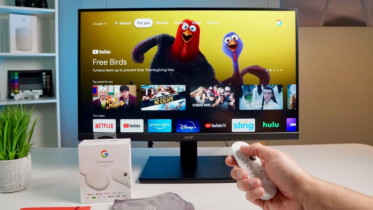 Chromecast with Google TV unboxing and initial handson VIDEO