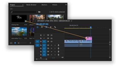 how to add adobe stock to premiere pro