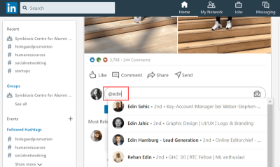 How Do You Tag on LinkedIn? How to Mention People in LinkedIn Posts and Comments