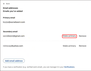 How to Change LinkedIn Primary Email Address: Modifying Your Primary Contact Email