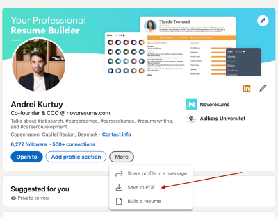 Creating a CV from LinkedIn: A Quick and Easy Guide