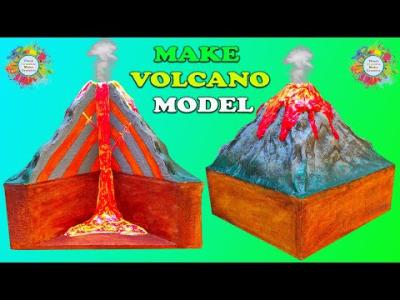 How to Make a Volcano Model Step by Step: Dailymotion Crafting Guide