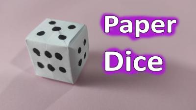 Crafting a Paper Dice: Watch Step-by-Step on Dailymotion