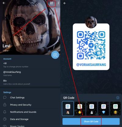 How to Scan a QR Code on Telegram Easily