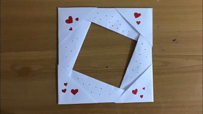 Create a Picture Frame with Paper: Watch Step-by-Step on Dailymotion