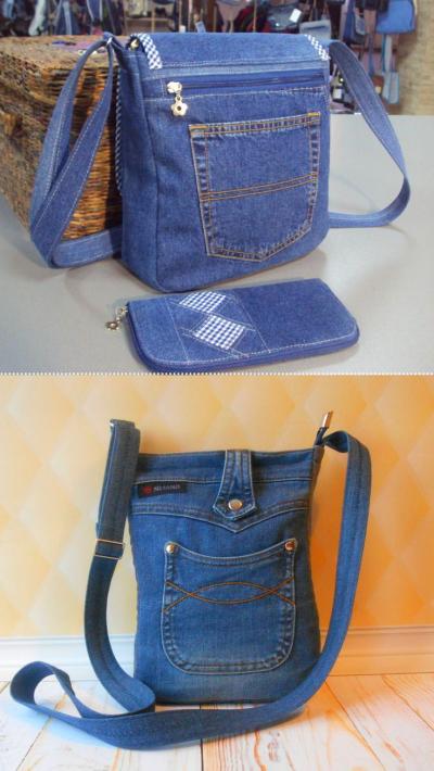 How to Make Bags from Old Jeans: Creative Recycling Project on Dailymotion