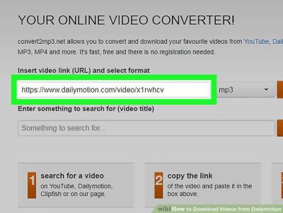 How to Download Playlists from Dailymotion