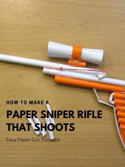 How to Make a Paper Gun That Shoots Easy: Dailymotions Simple Guide