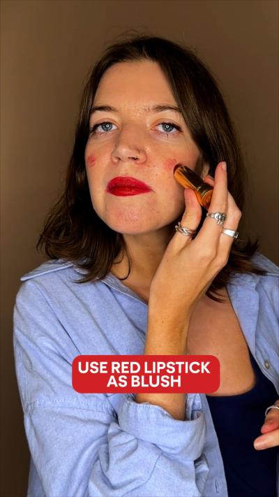 How to Use Lipstick as Blush: Creative Makeup Hacks on Dailymotion