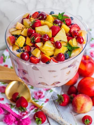 How to Make a Fruit Trifle on Dailymotion