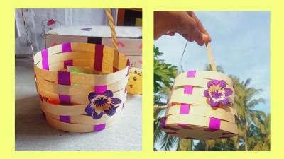 Craft a Paper Basket at Home: Easy Steps on Dailymotion