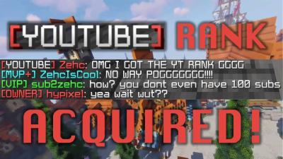 How to Get YouTube Rank on Hypixel: A Step-by-Step Guide for Gamers