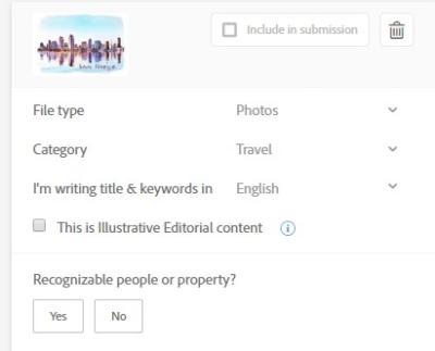 how to submit editorial to adobe stock