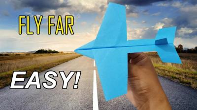 Create Paper Airplanes That Fly Far: Tutorials on Dailymotion