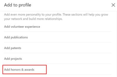 How to Add Honors and Awards on LinkedIn? Showcasing Your Achievements on Your LinkedIn Profile