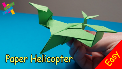 Making a Paper Helicopter: Creative DIY Ideas on Dailymotion