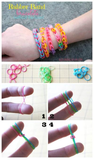 How to Make a Rubber Band Bracelet: Dailymotions Simple Tutorial