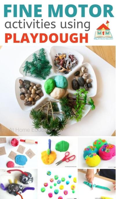 Interactive Playdough Activities for Toddlers on Dailymotion