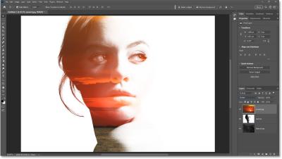 how to open multiple images as layers in photoshop