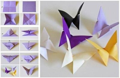 How to Make Butterfly with Paper Step by Step: Fun Craft Tutorial on Dailymotion