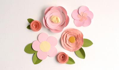 How to Create Flowers Out of Paper on Dailymotion