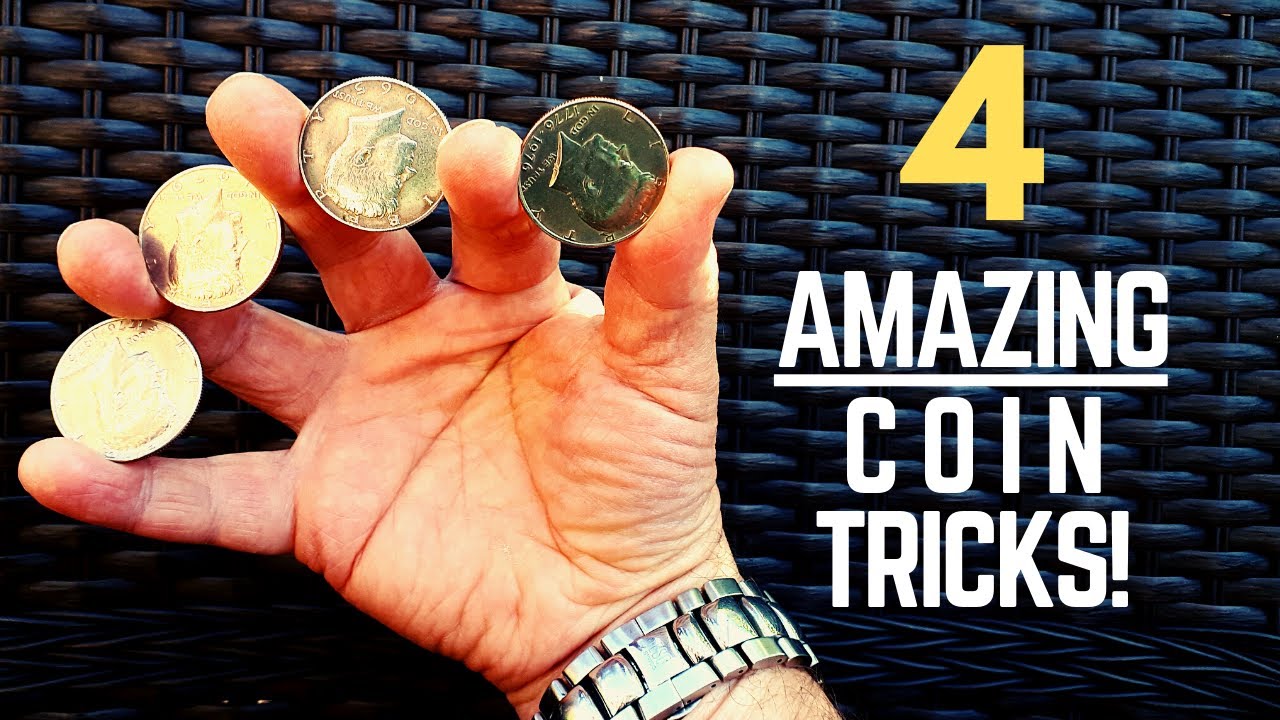Learn 4 Fantastic Coin Magic Tricks Fool Peoples Ears Jay Sankey
