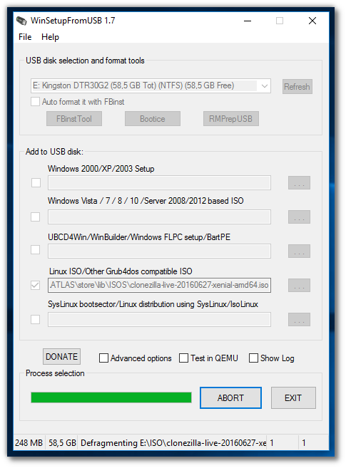 Create iso from bootable usb masopcad