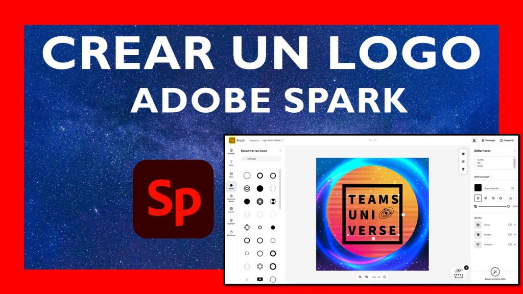 Crea logos gratis y online con Adobe Spark vicentgadeacom
