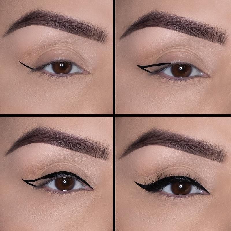 How to Create The Perfect Winged Eyeliner Eye makeup Winged eyeliner