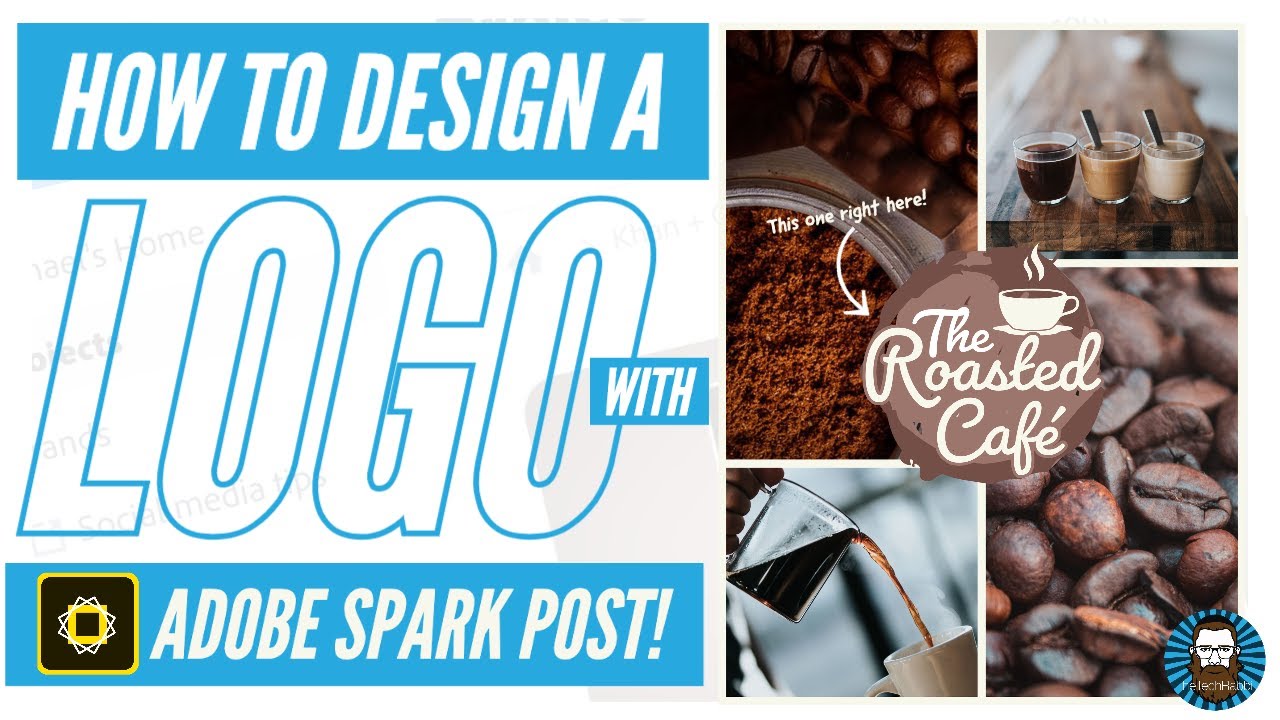 How To Use Adobe Spark To Design A Logo YouTube