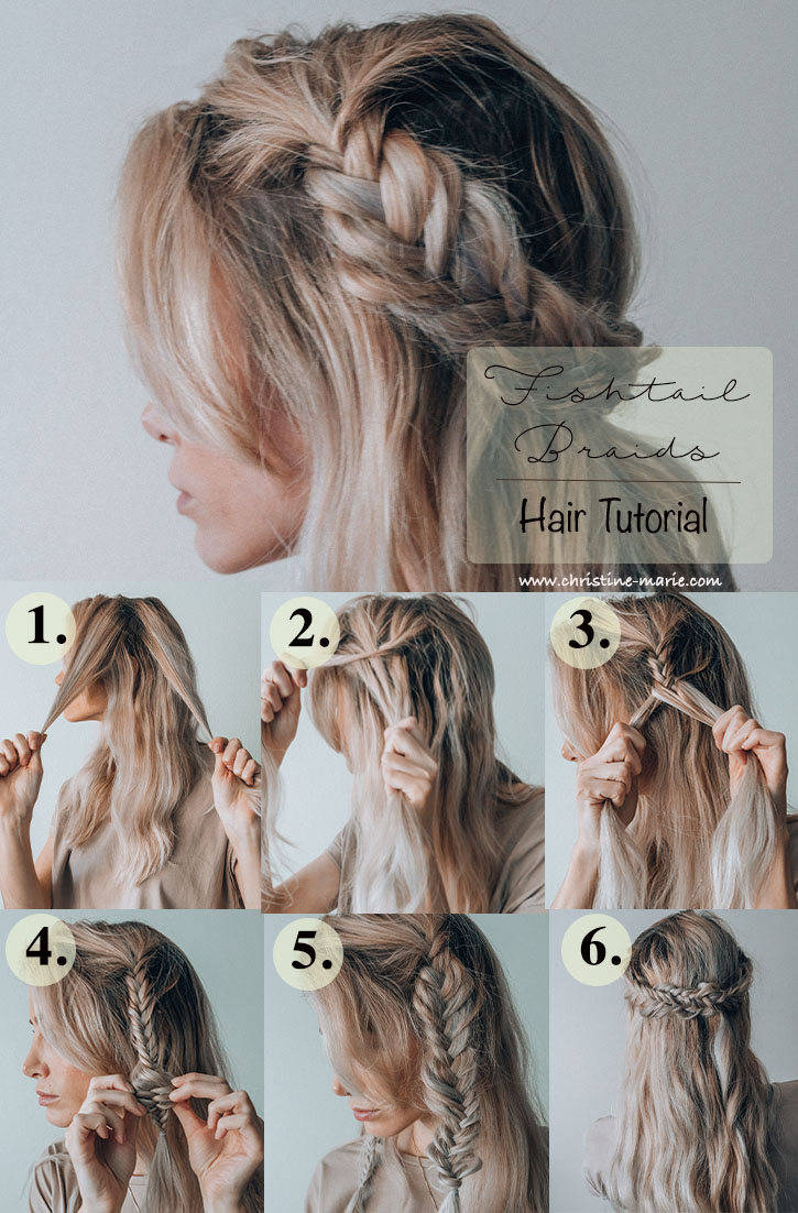 Fishtail Braid Step By Step