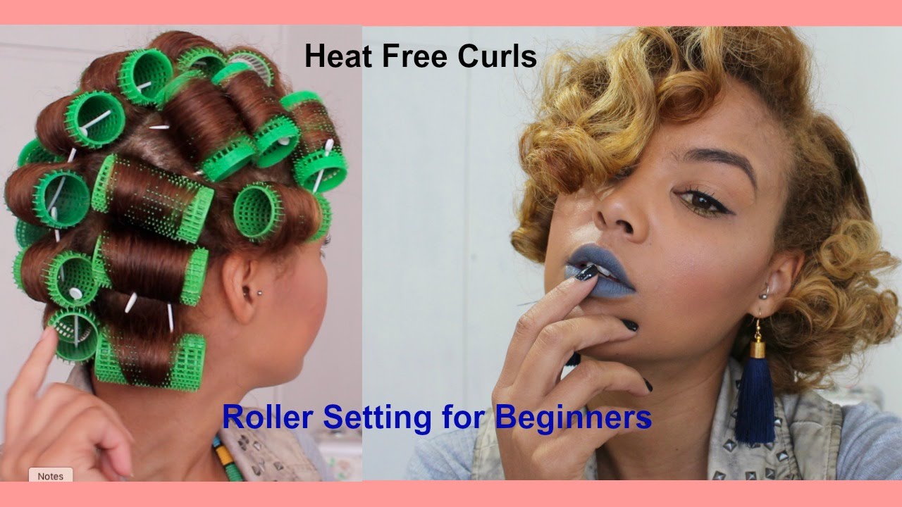Heatless Curls Roller setting for beginners Exciting Announcement