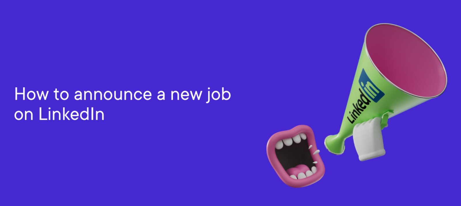 Announce New Job on LinkedIn NewFound Times