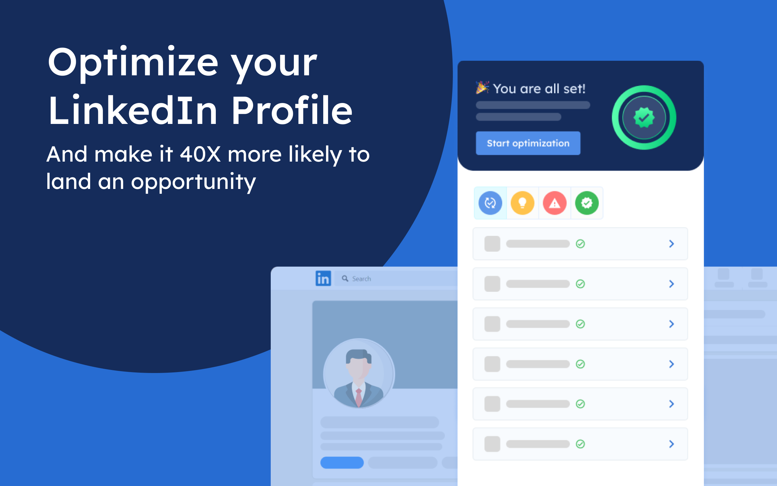 Linkedin Optimization Chrome Extension Tool Careerflow